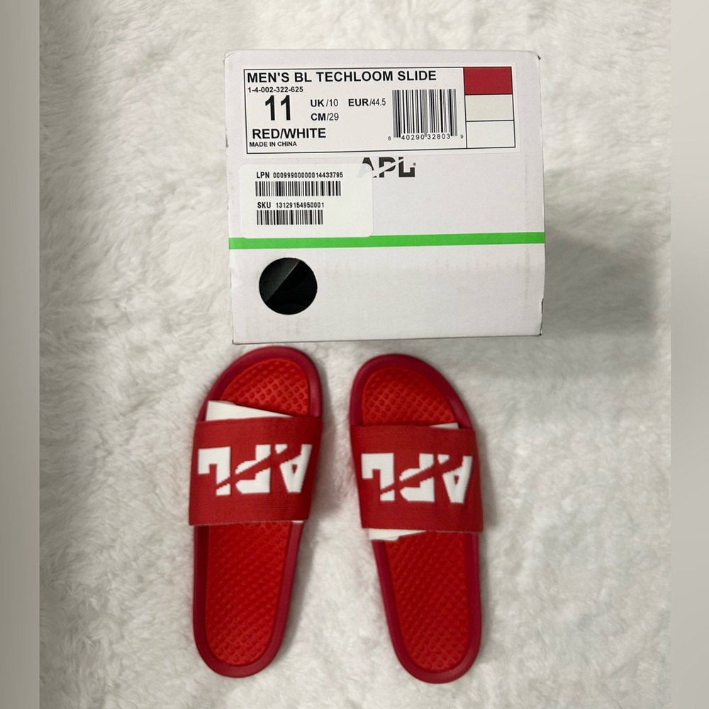 APL (Athletic Propulsion Labs) Big Logo Tech Loom Slides - Picture 4 of 7